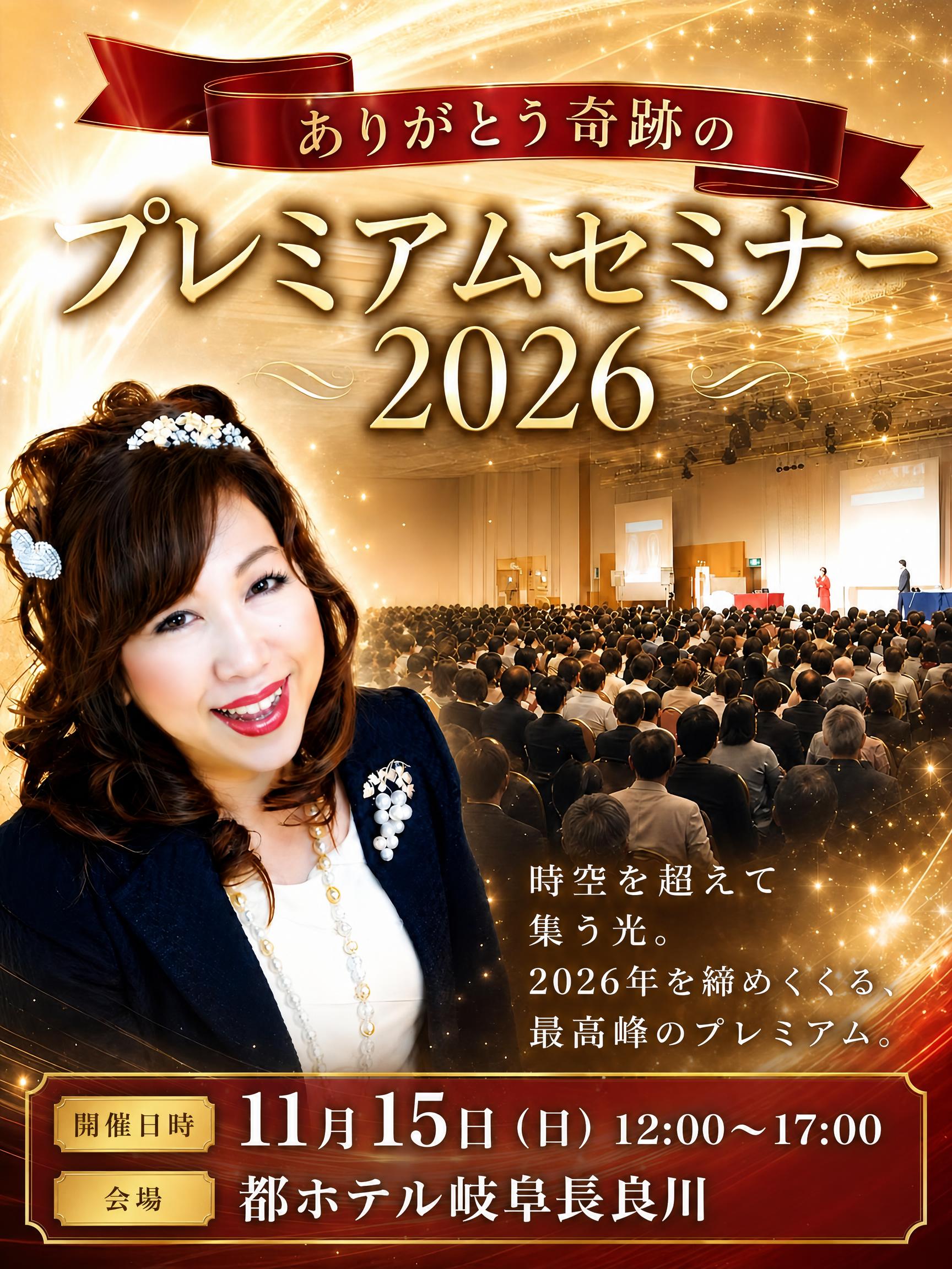 ありがとう奇跡のプレミアムセミナー2026